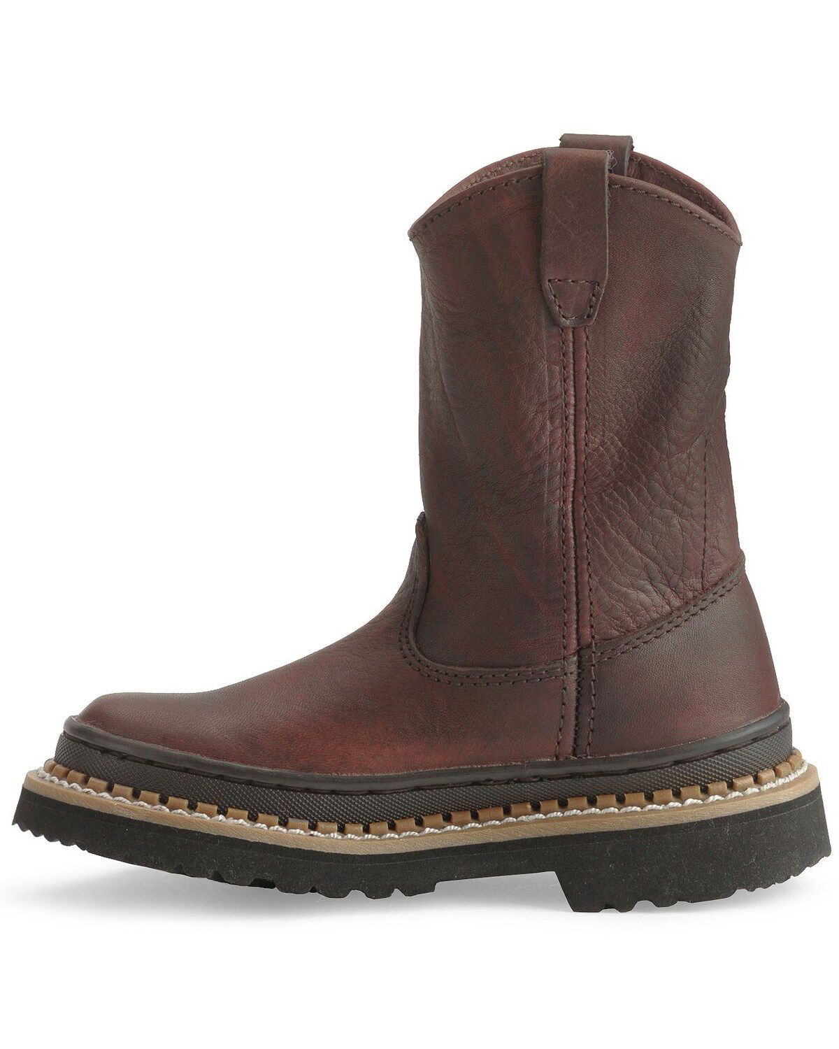 Image #3 - Georgia Children's Little Georgia Giant Wellington Boots, Brown, hi-res