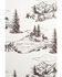 Image #4 - HiEnd Accents 200TC Cotton White Pine 4 Piece Sheet Set - King Size, White, hi-res