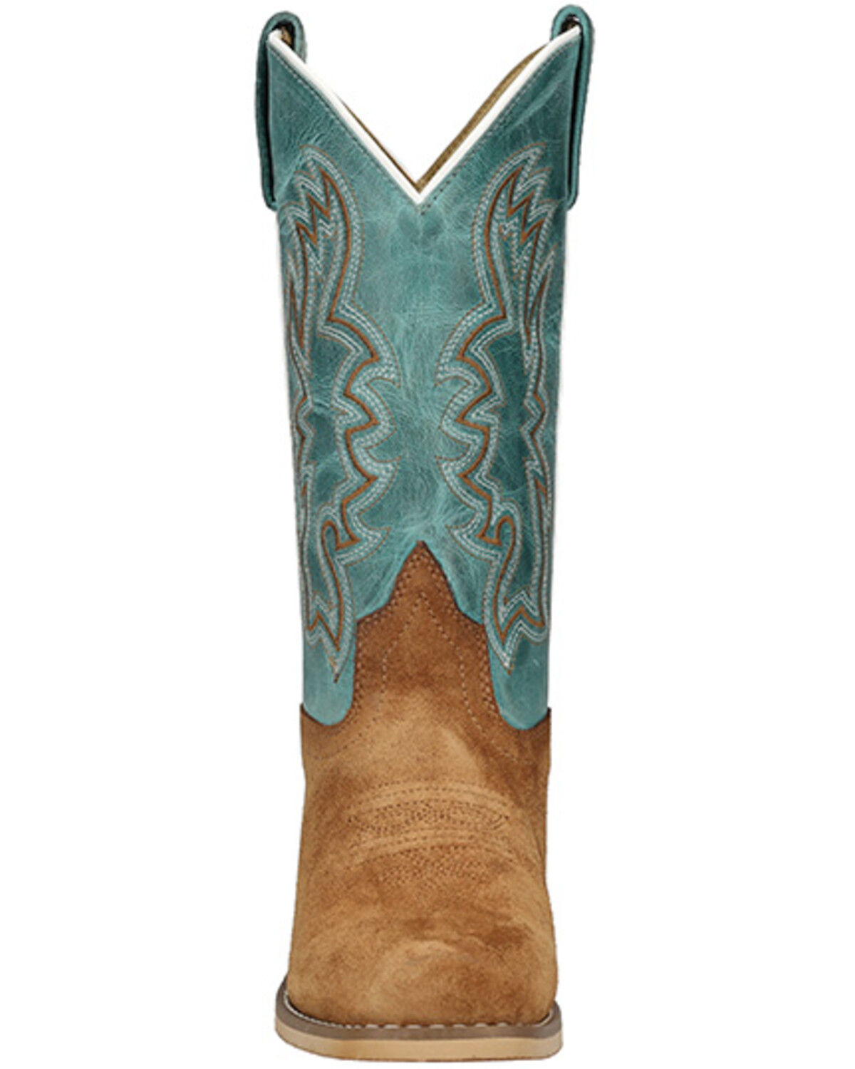 Image #4 - Smoky Mountain Little Boys' Wichita Western Boots - Square Toe, Brown, hi-res