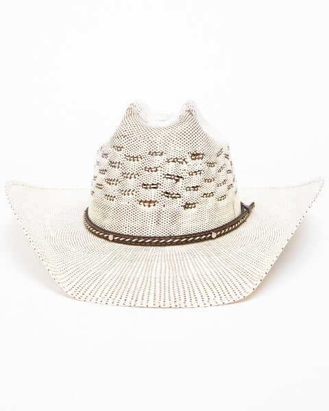 Image #4 - Cody James Twist Cord 15X Bangora Straw Cowboy Hat, Natural, hi-res