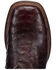 Image #6 - Dan Post Men's Alamosa Exotic Ostrich Western Boots - Broad Square Toe, Black, hi-res