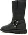 Image #2 - Harley Davidson Men's Altman Harness Motorcycle Boots - Broad Square Toe, Black, hi-res