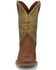Image #4 - Justin Men's 11" Stampede Canter Western Boots - Broad Square Toe, Brown, hi-res