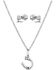 Image #2 - Montana Silversmiths Women's Effortless Shimmer Jewelry Set - 2 Piece , Silver, hi-res