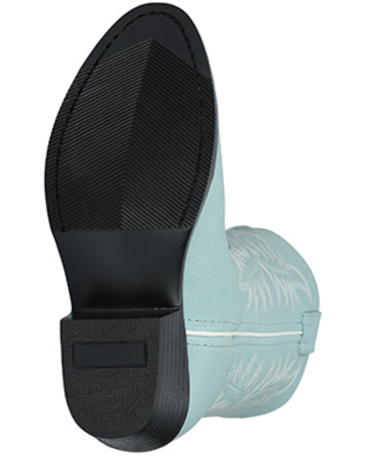 Image #7 - Smoky Mountain Girls' Denver Western Boots - Round Toe, Light Blue, hi-res