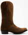 Image #2 - El Dorado Men's Bay Western Boots - Square Toe, Brown, hi-res