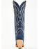 Image #5 - Corral Women's Denim Embroidered Tall Western Boots - Snip Toe, Medium Blue, hi-res