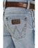 Image #4 - Wrangler Retro Boys' Woodmere Light Wash Slim Bootcut Stretch Denim Jeans, Blue, hi-res