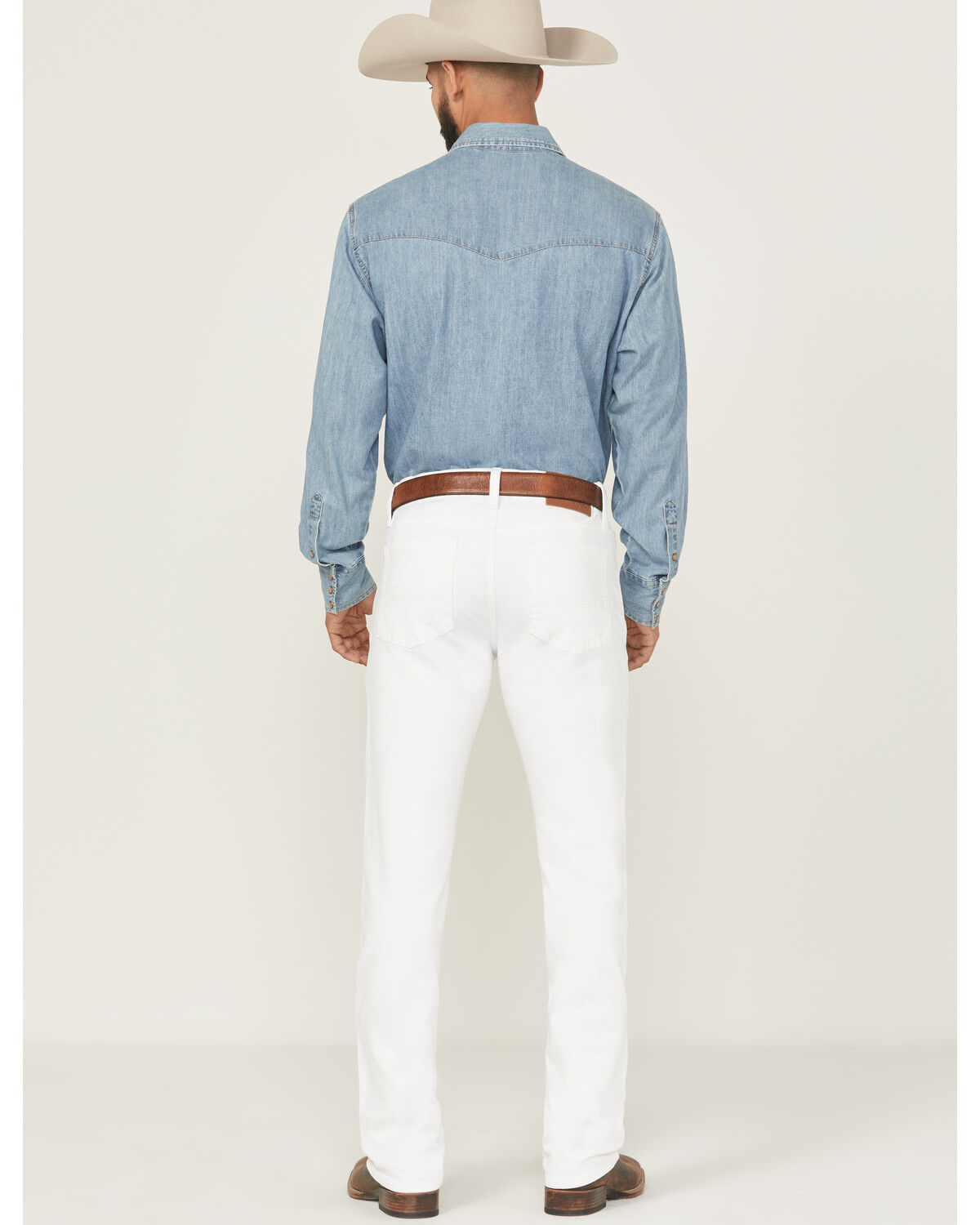 Image #3 - Cody James Men's Blanco Wash Jackson Slim Straight Stretch Denim Jeans, White, hi-res