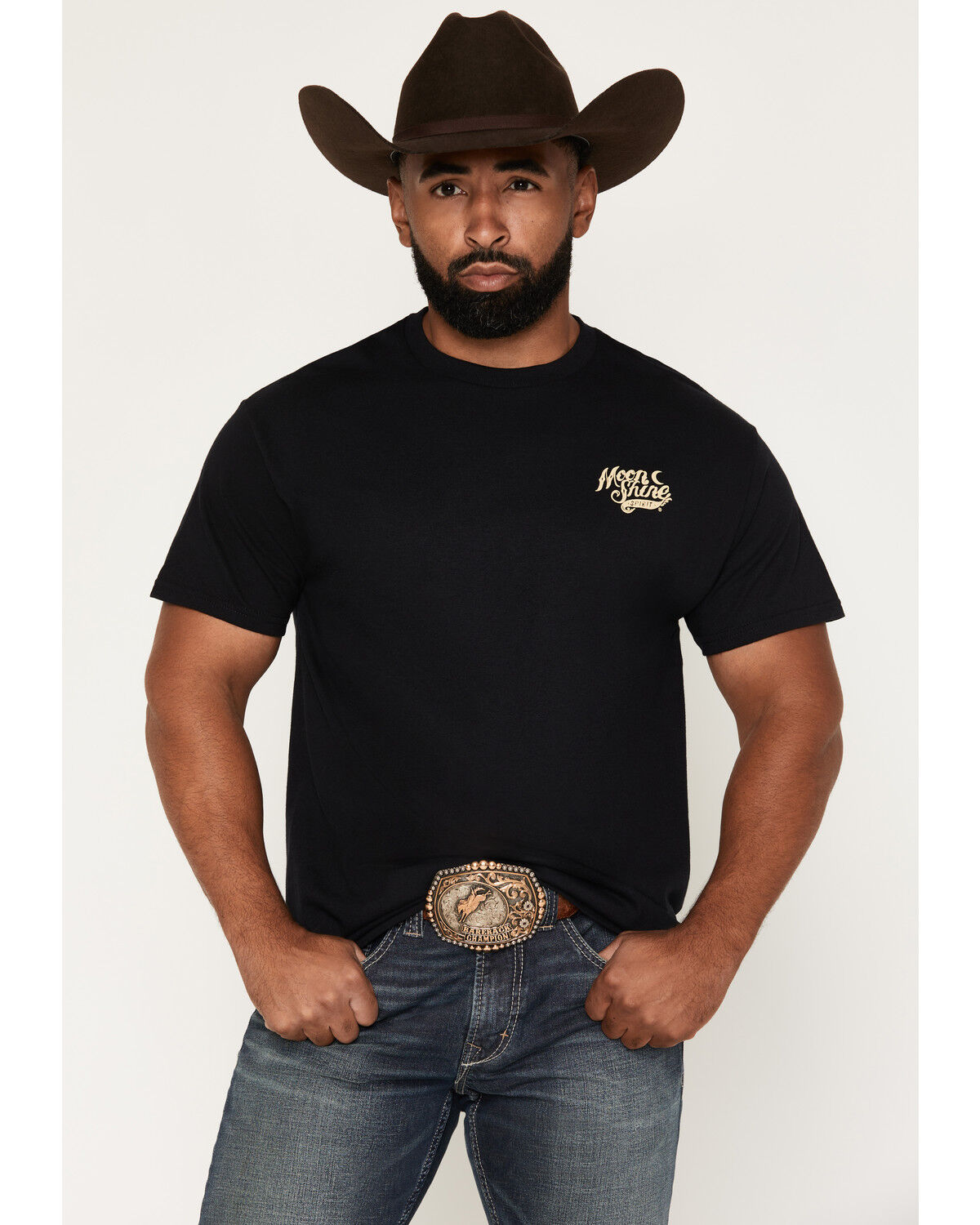 Image #2 - Moonshine  Spirit&reg;&nbsp;Men's El Toro Short Sleeve Graphic T-Shirt, Black, hi-res