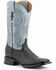 Image #2 - Ferrini Men's Smooth Quill Ostrich Exotic Boots - Broad Square Toe, Black, hi-res