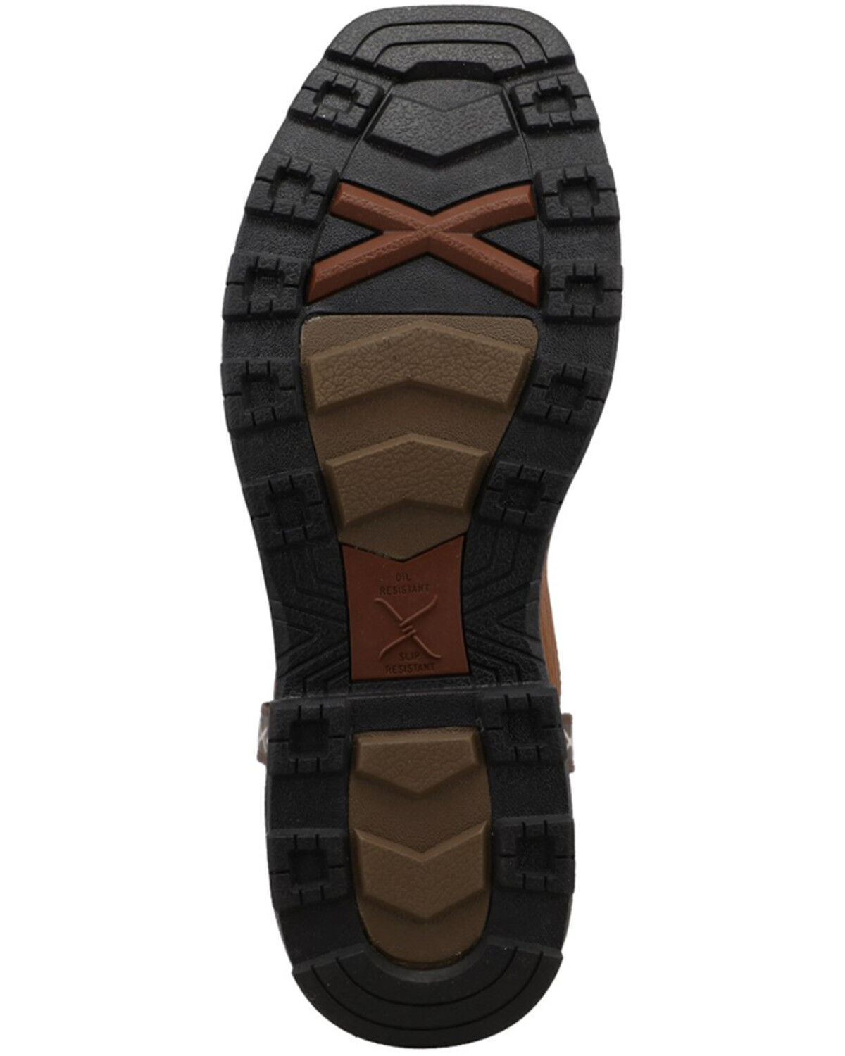Image #7 - Twisted X Men's 11" UltraLite X&trade; Work Boots - Composite Toe, Brown, hi-res