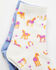 Image #4 - Shyanne Girls' Bel Air Blue Horse Print Crew Socks - 2 Pack, Multi, hi-res