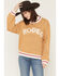 Image #1 - Baevely Women's Rodeo Sweater, Camel, hi-res