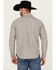 Image #4 - Moonshine Spirit&reg; Men's Southern Boy Striped Long Sleeve Pearl Snap Western Shirt, Cream, hi-res