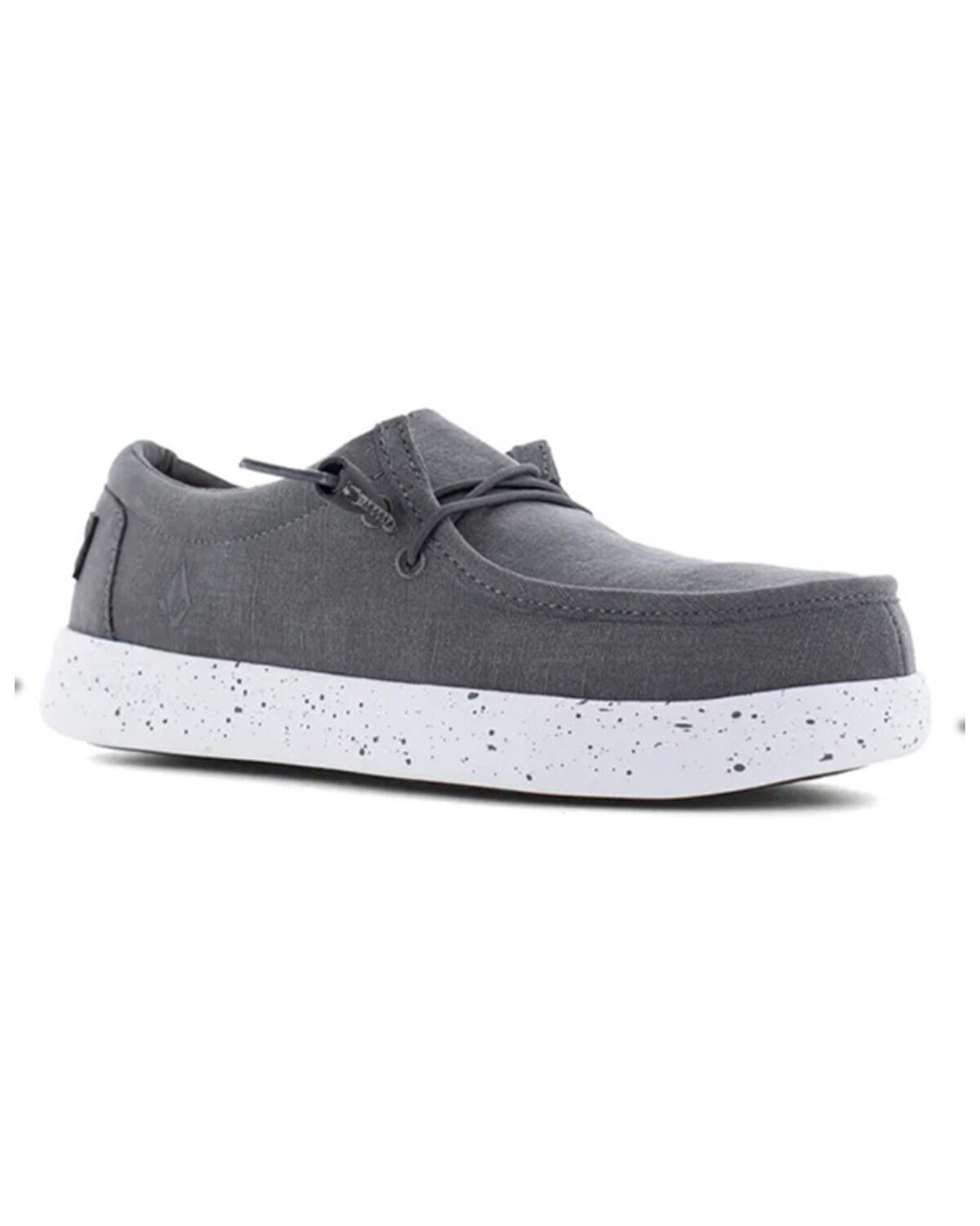 Volcom Women's Metal Free Slip-On Work Shoes - Composite Toe, Dark Grey, hi-res