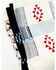 Image #4 - Shyanne Girls' Jesse Southwestern Crew Socks - 3-Pack , Blue, hi-res