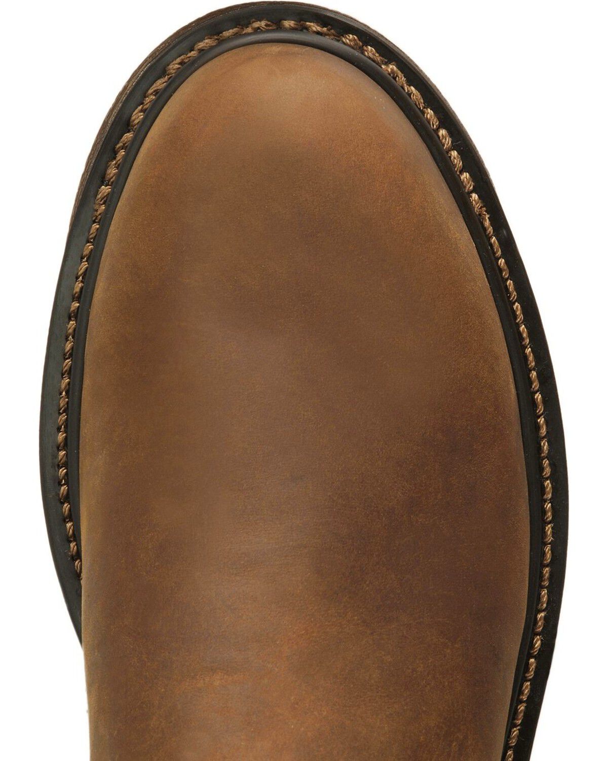 Image #6 - Rocky Men's 10" Original Ride Roper Performance Western Boots - Round Toe, Tan, hi-res