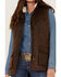 Image #2 - Outback Trading Co Women's Woodbury Sherpa-Lined Storm-Flap Vest, Brown, hi-res