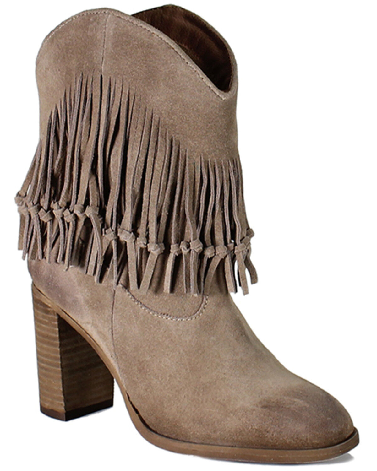 Image #1 - Diba True Women's True Sky Western Booties - Round Toe, Taupe, hi-res