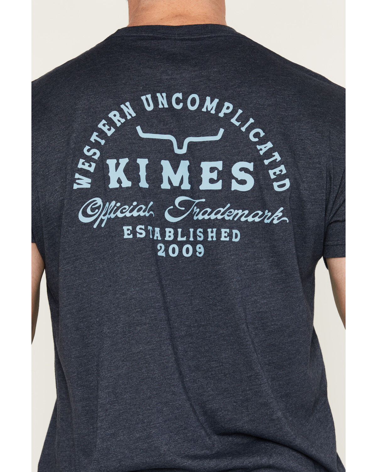Image #3 - Kimes Ranch Men's Heavy Text Short Sleeve Graphic T-Shirt, Navy, hi-res