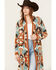 Image #2 - Shyanne Women's Southwestern Print Eyelash Cardigan , Caramel, hi-res