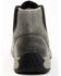 Image #4 - Cody James Men's Trusted Glacier Lace-Up Casual Chelsea Boots - Moc Toe, Grey, hi-res