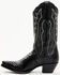 Image #3 - Dan Post Women's Exotic Snake Western Boots - Snip Toe, Black, hi-res