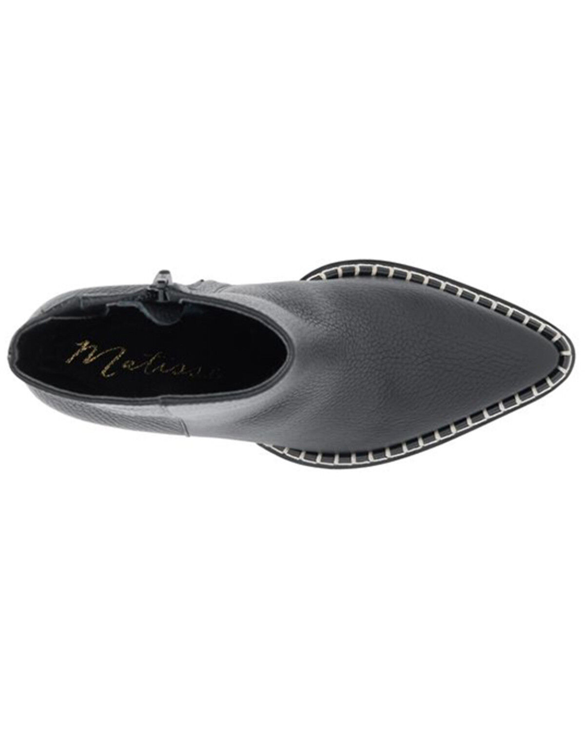 Image #6 - Matisse Women's Katy Western Booties - Round Toe, Black, hi-res