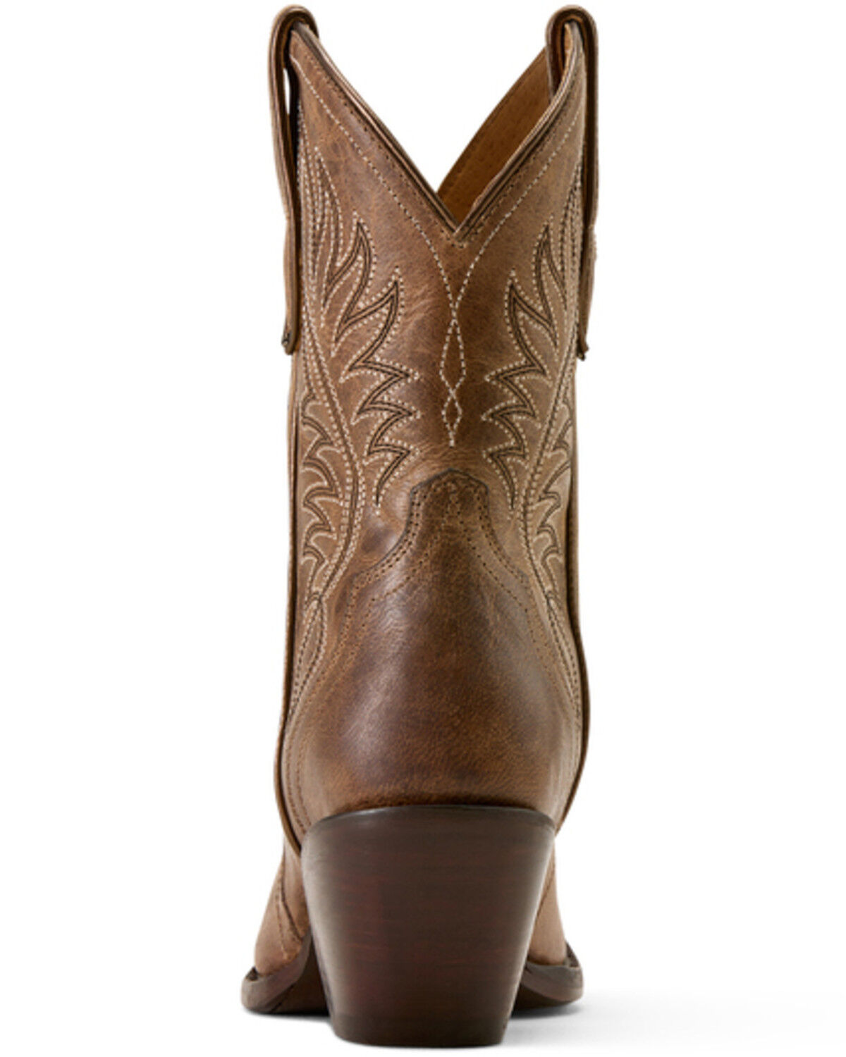 Image #3 - Ariat Women's Julietta Western Booties - Round Toe, Brown, hi-res