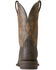 Image #3 - Ariat Men's Steadfast Elephant Print Performance Western Boots - Broad Square Toe, Brown, hi-res