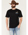 Image #2 - Seager Men's Greenhead Logo Short Sleeve Graphic T-Shirt, Black, hi-res