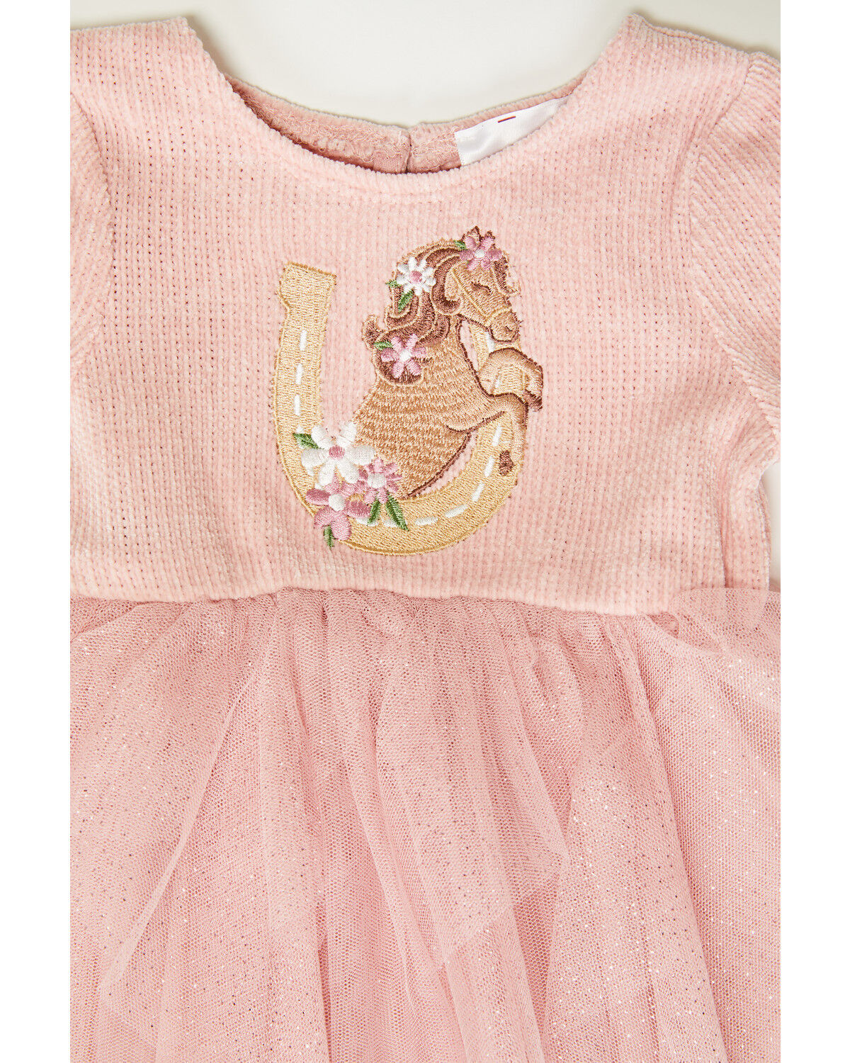 Image #3 - Sugar California Infant Girls' Horse Applique Tutu Dress, Blush, hi-res