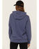 Image #4 - Ariat Women's Rebar Logo Hoodie, Blue, hi-res