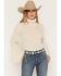 Image #1 - Shyanne Women's Southwestern Stone Chain Belt, Silver, hi-res