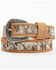 Image #1 - RANK 45&reg; Men's Stockyard Hair on Hide Belt, Brown, hi-res