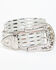 Image #1 - Wonderwest Women's Silver Glass Rhinestone Belt, Silver, hi-res