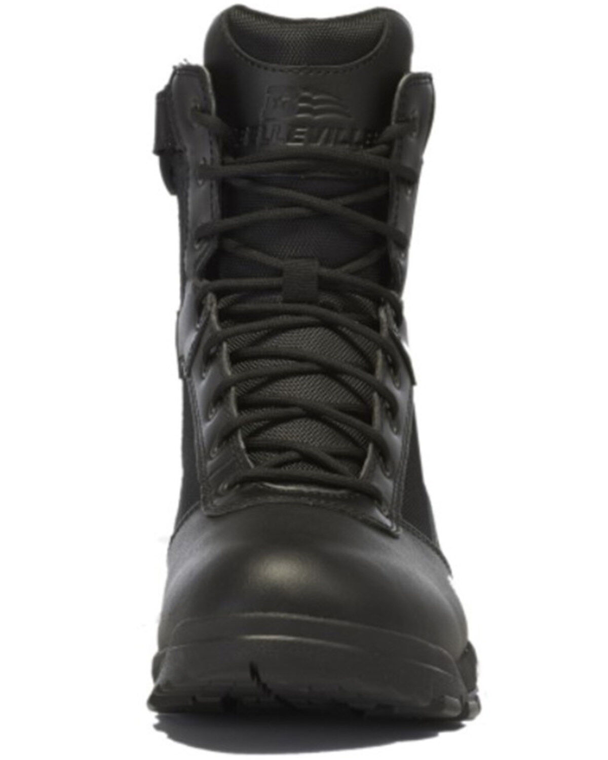 Image #4 - Belleville Men's 8" Spear Point Waterproof Side-Sip Tactical Boots - Composite Toe, Black, hi-res