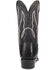 Image #5 - Dan Post Men's Exotic Ostrich Leg Western Boots - Square Toe , Black, hi-res