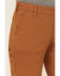 Image #2 - Carhartt Women's Rugged Flex&reg; Double-Knee Relaxed Fit Canvas Work Pants, Brown, hi-res