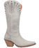 Image #2 - Dingo Women's Talkin Rodeo Western Boots - Snip Toe, Off White, hi-res