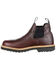 Image #4 - Georgia Men's Waterproof Romeo Casual Work Boots, Brown, hi-res