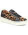 Image #1 - Born Women's Mira Leopard Sneaker, Cognac, hi-res