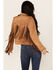 Image #4 - Idyllwind Women's Boxcroft Fringe Moto Jacket , Tan, hi-res