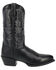 Image #3 - Laredo Men's Embroidered Round Toe Western Boots, Black, hi-res