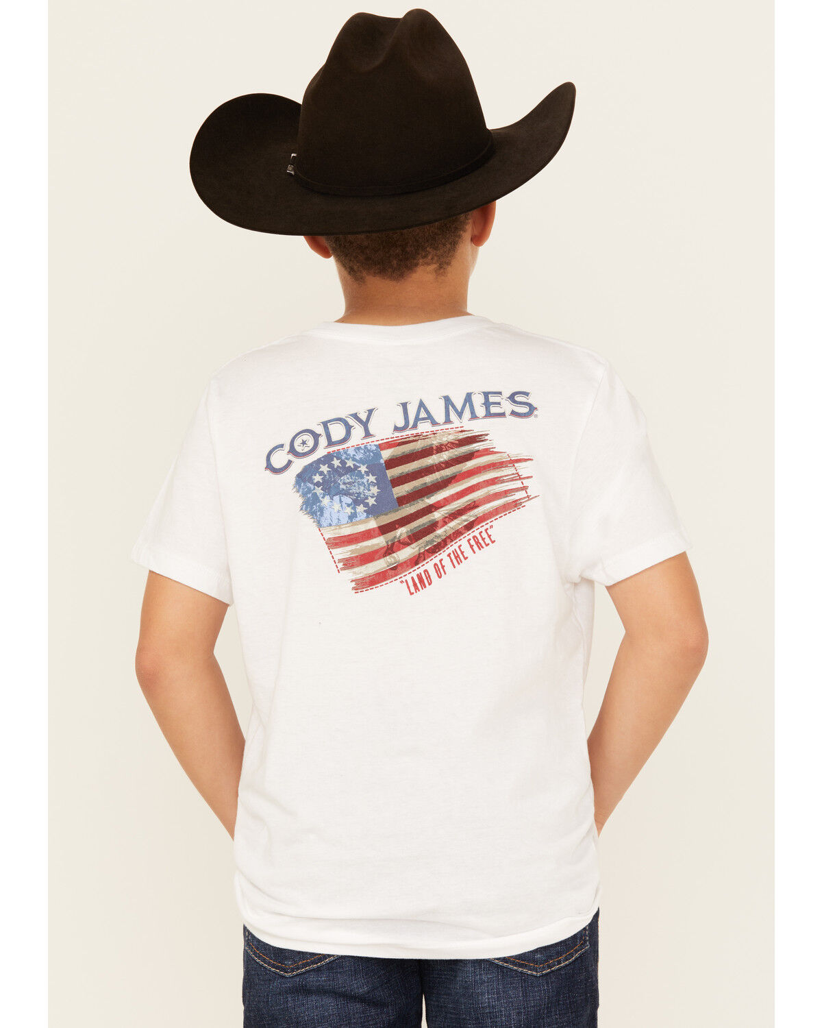Cody James Boys' Heritage Short Sleeve Graphic T-Shirt, White, hi-res