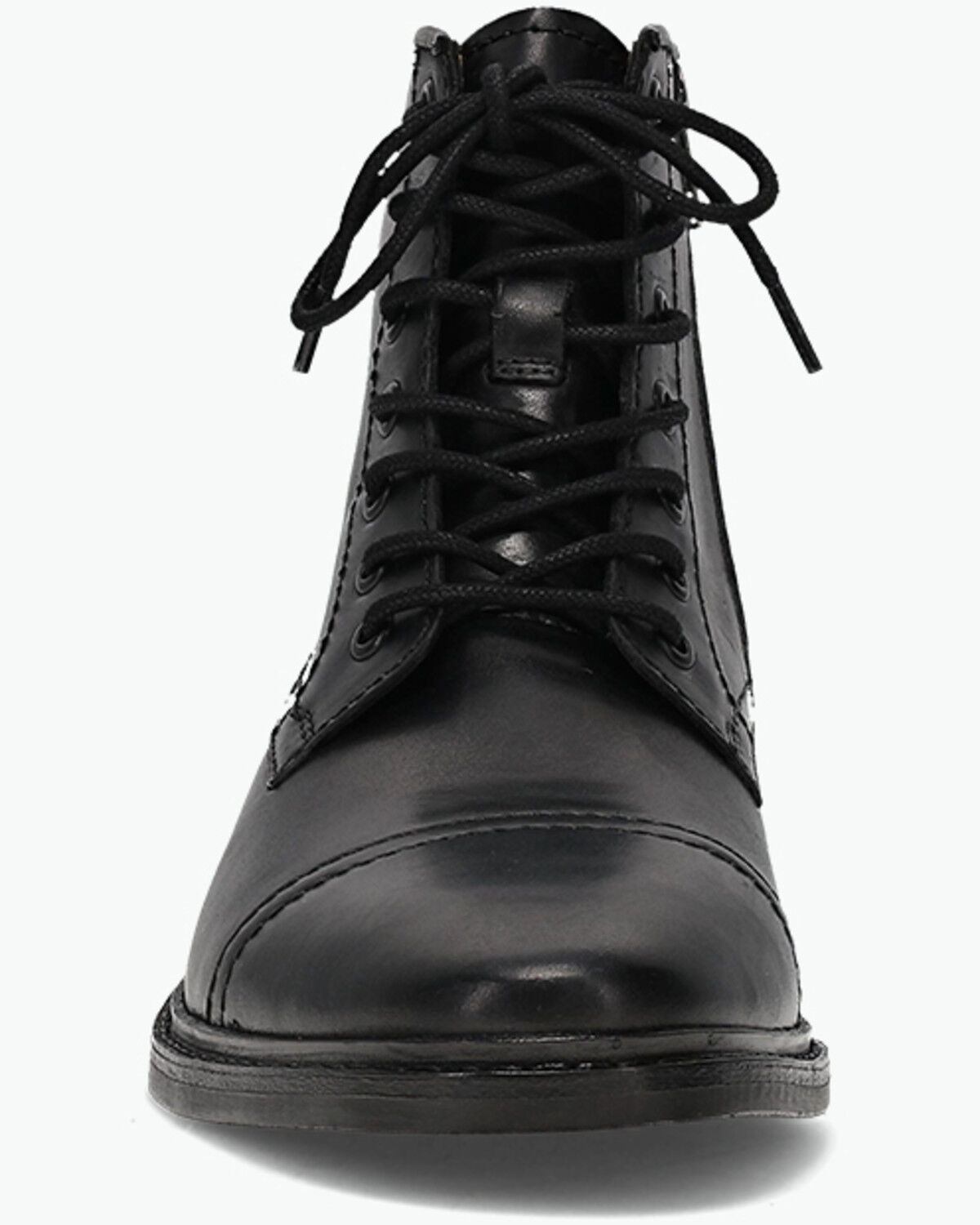 Image #4 - Frye Men's Paul Mid Lace Casual Boots - Round Toe, Black, hi-res