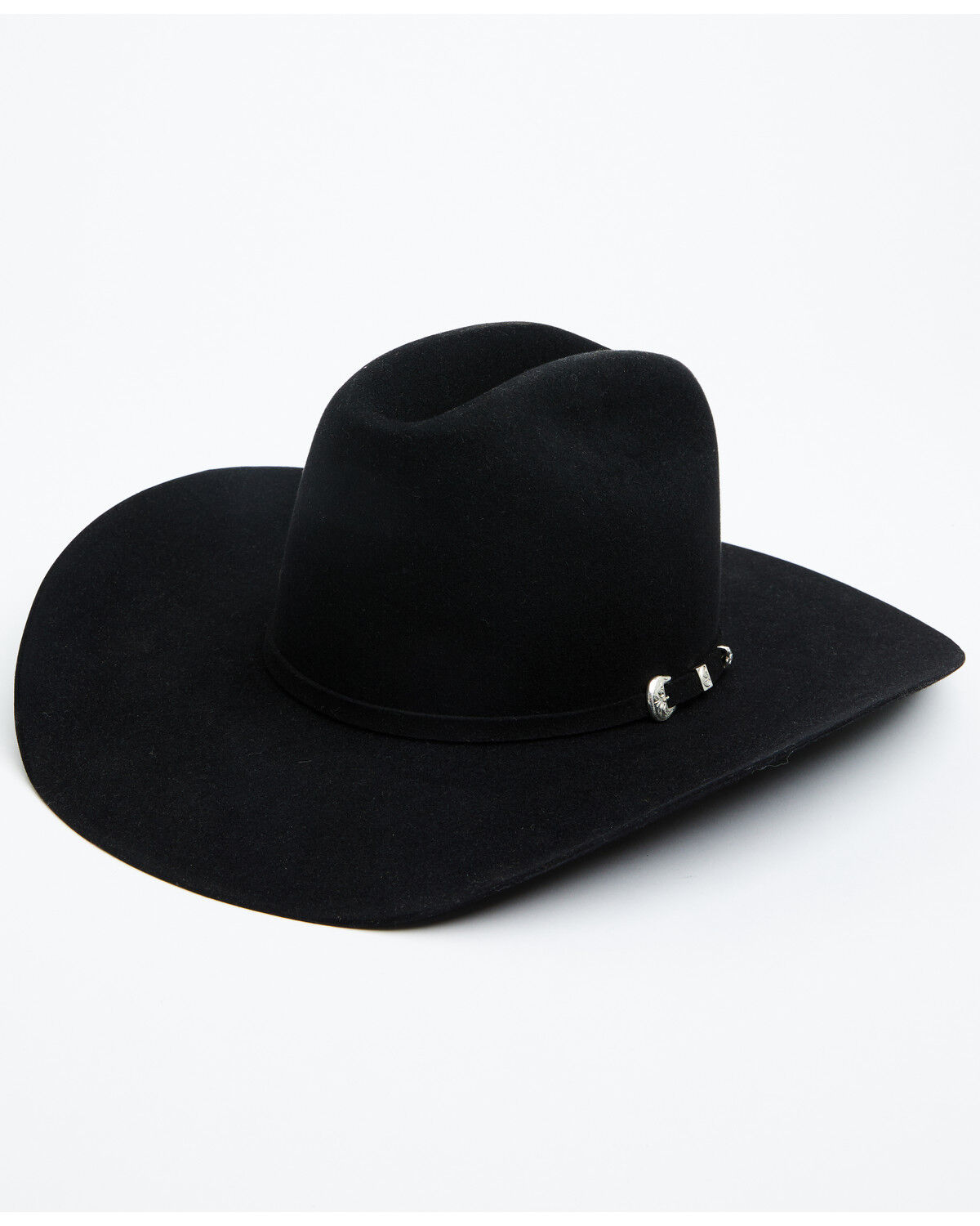 Image #1 - Resistol 6X Midnight Felt Cowboy Hat, Black, hi-res