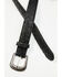 Image #2 - Cody James Men's Walker Exotic Pirarucu Belt , Black, hi-res