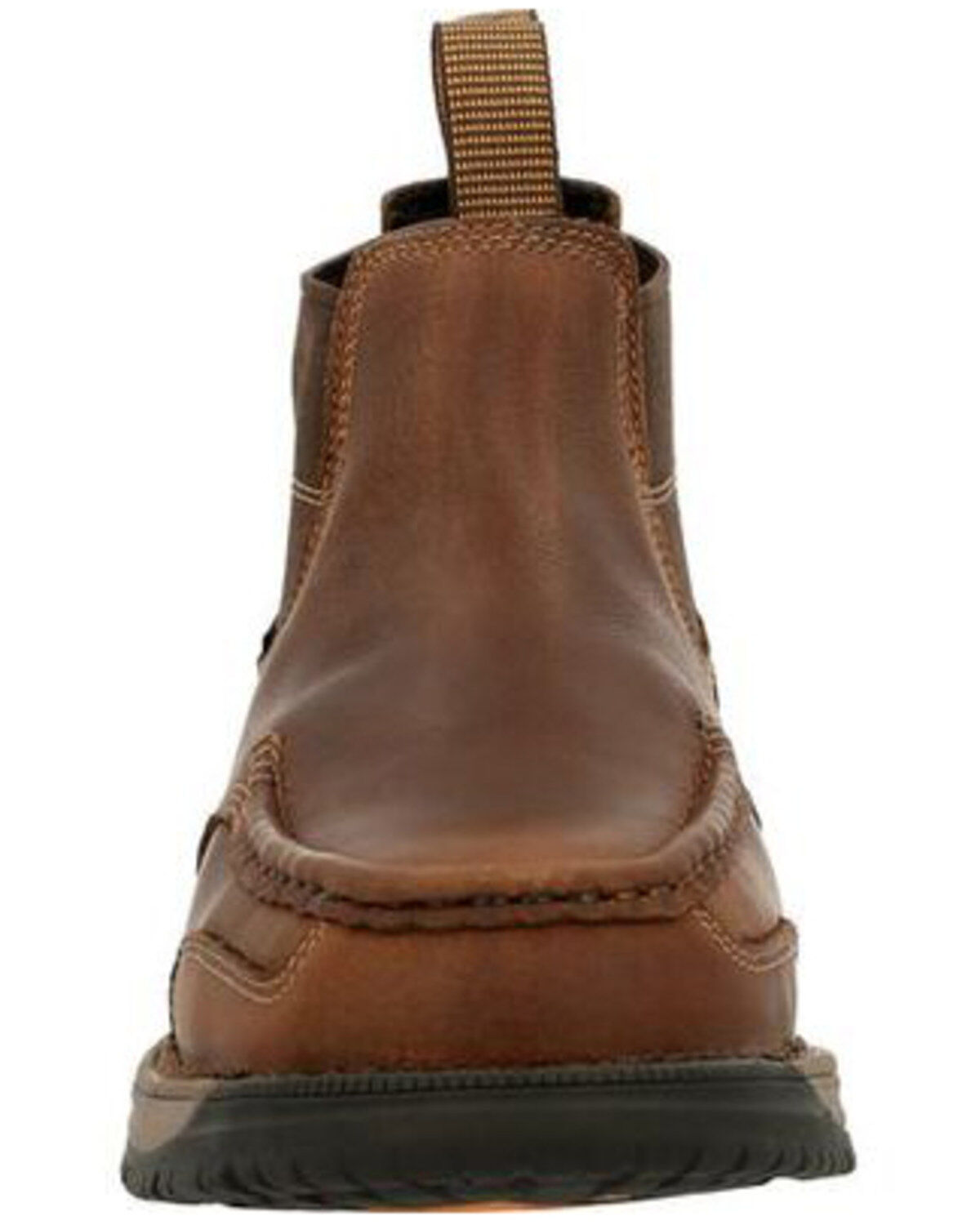 Image #5 - Georgia Boot Men's Athens 360 Chelsea Work Boots - Steel Toe, Brown, hi-res